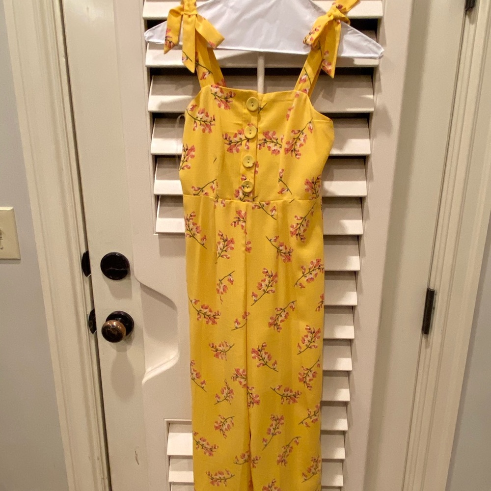 GB girls yellow romper